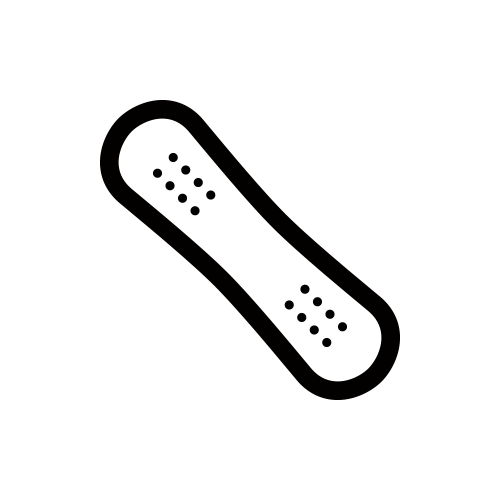 スノーボードのアイコン画像